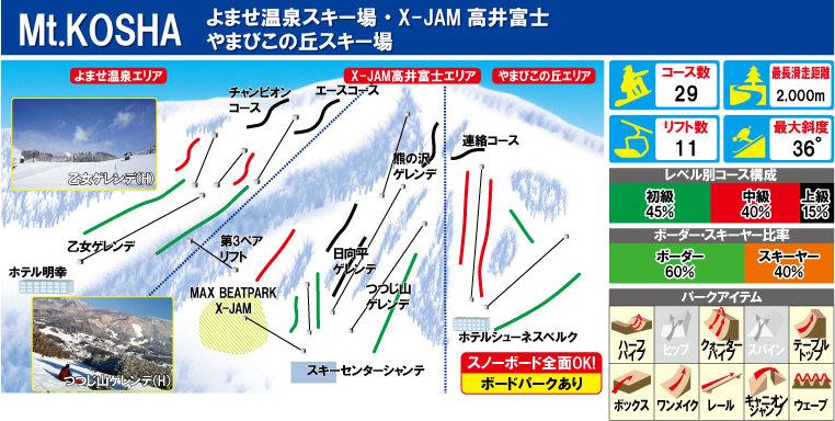 Mt.KOSHA(よませ・高井富士他）